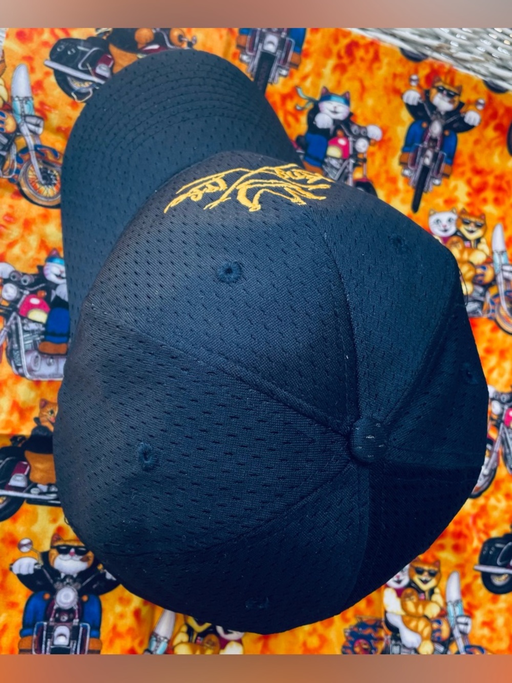 Port Authority Youth Mesh Cap King Life Midnight Blue Boys YC833 100% Polyester - Picture 3 of 7